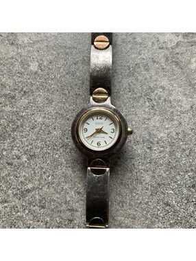 Ecclissi 925 Sterling Silver Womens Watch Sterling Case And Band 1.52 Oz A9